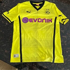 Puma Borussia Dortmund Mkhitaryan 2013-14 Home Jersey